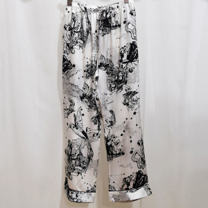 Custom Your Design Digital Print Silk Pajamas For Women Or Men